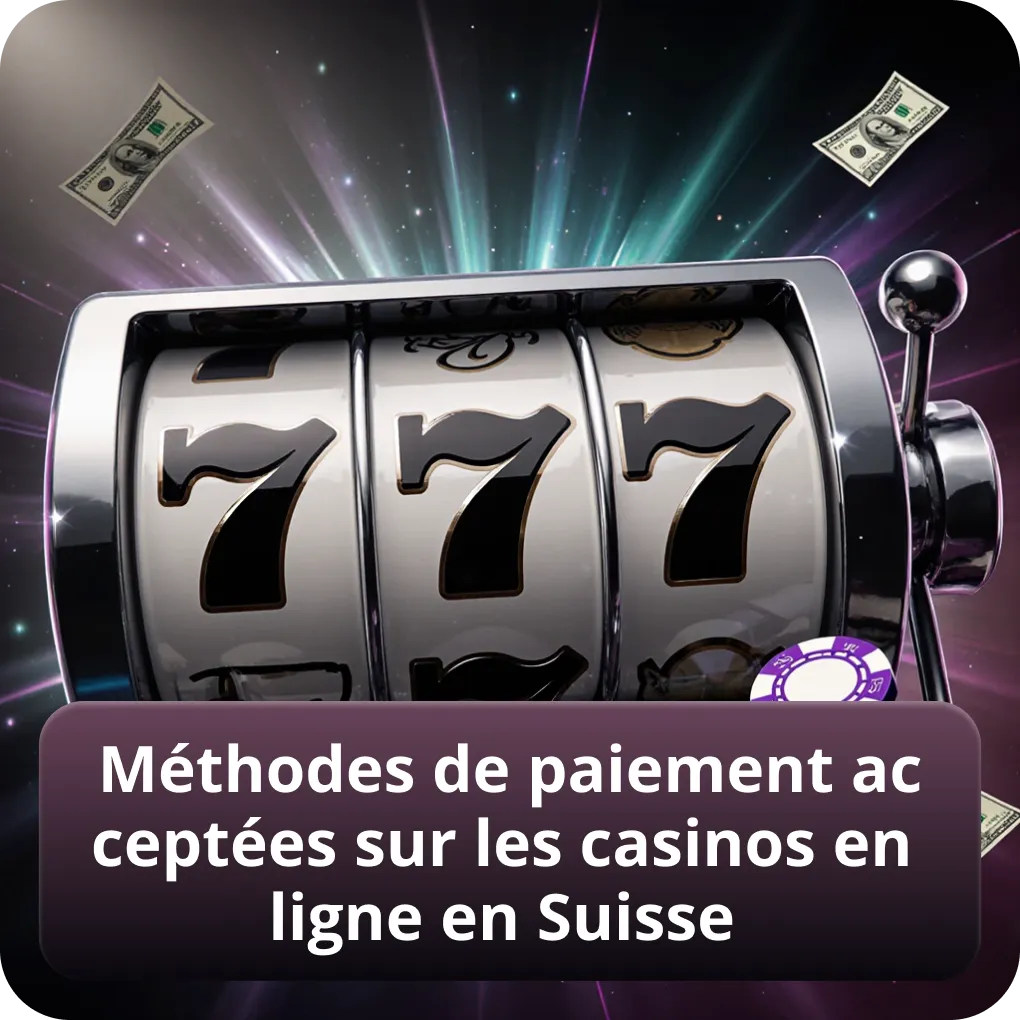 Options de paiement sur les casinos en ligne suisses
