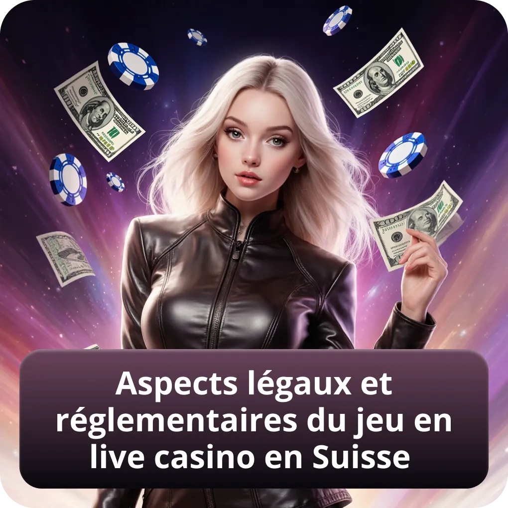 Aspects légaux et réglementaires du jeu en live casino en Suisse expliqués