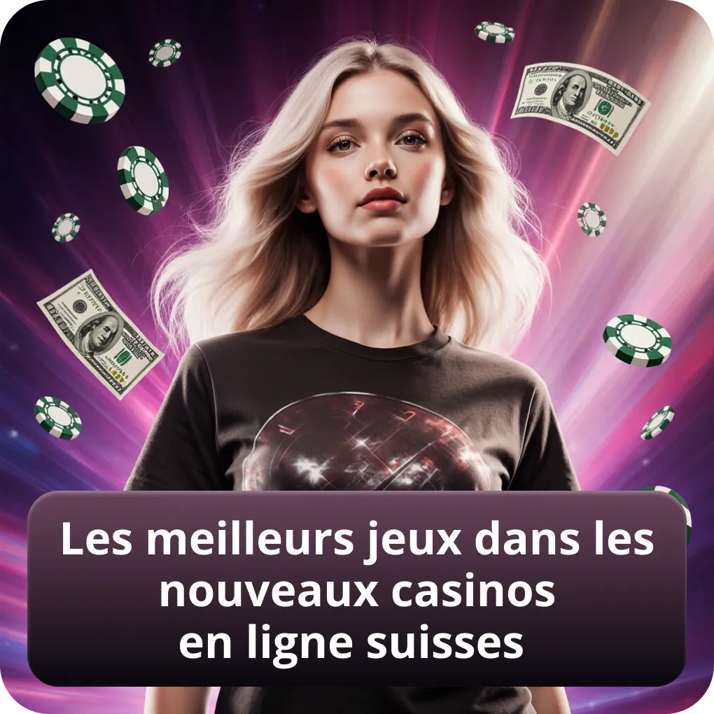 Les meilleurs jeux disponibles dans les nouveaux casinos en ligne suisses