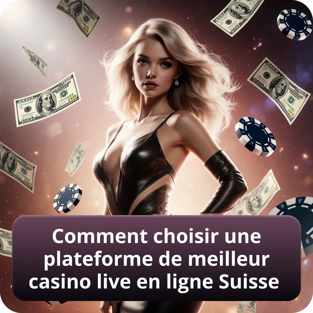 Comment bien choisir une plateforme de meilleur casino live en ligne Suisse